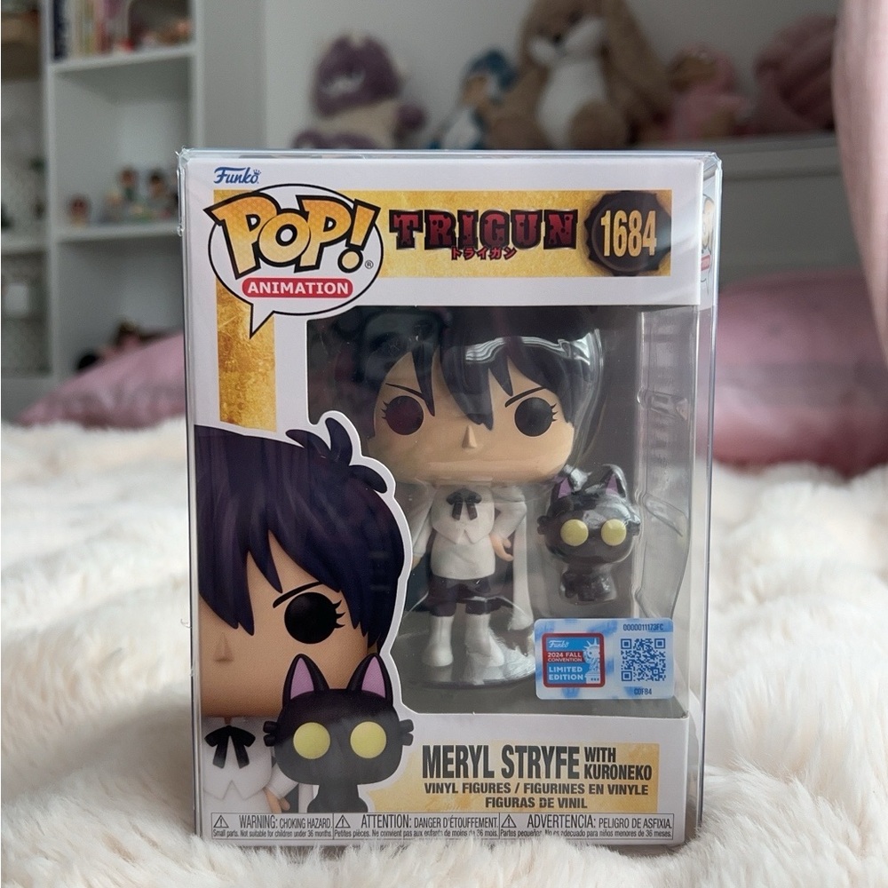 Funko Pop! Animation Trigun Meryl Stryfe with Kuroneko